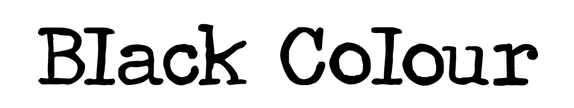 Black colour